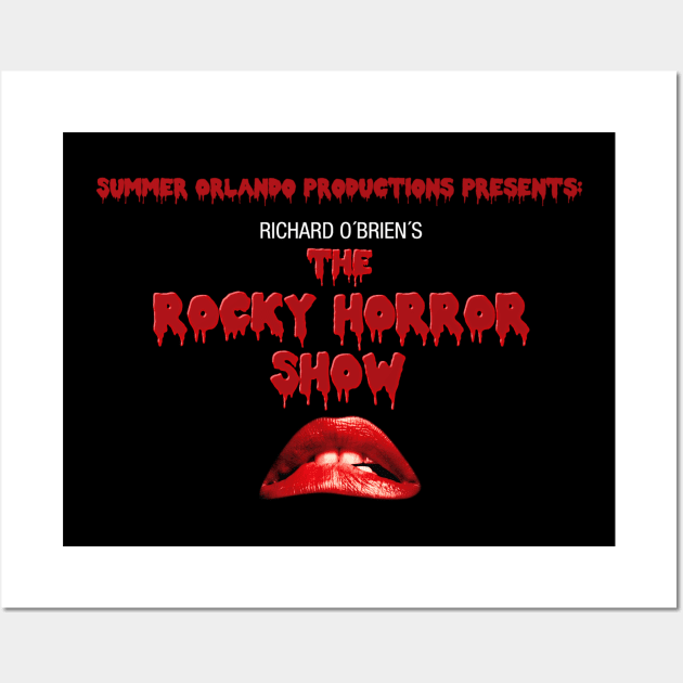 Summer Orlando Productions Rocky Horror Show Shirt Wall Art by Summer Orlando